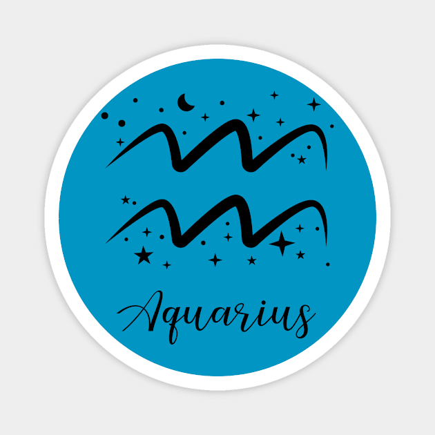 Aquarius Magnet by Nerdywitch